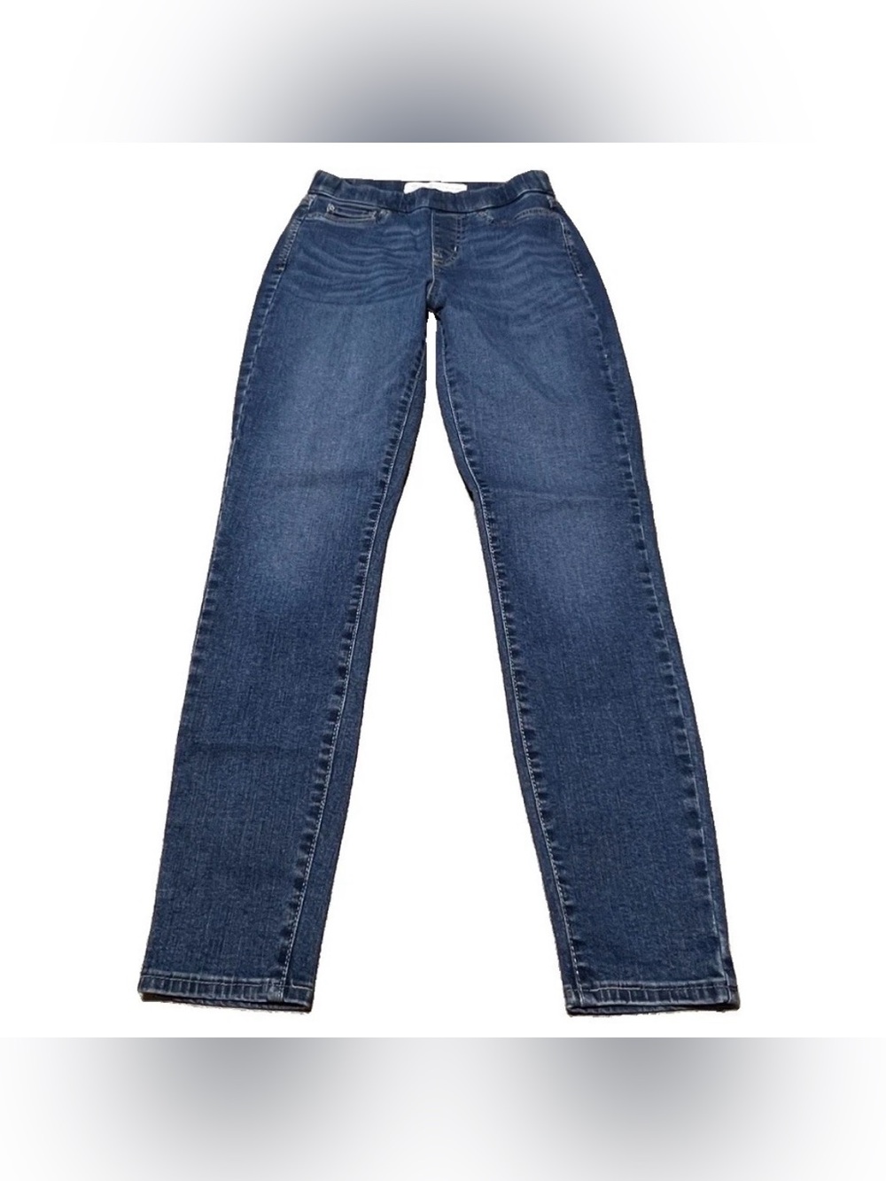 Levi’s Gold Totally Shaping High Rise Pull On Skinny Blue Jeans Women’s Size 26S